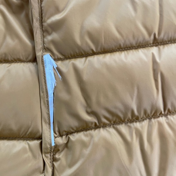 EDDIE BAUER Vest brown plaid EB650 Down Puffer Lightweight Quilted Size XL - Picture 4 of 7